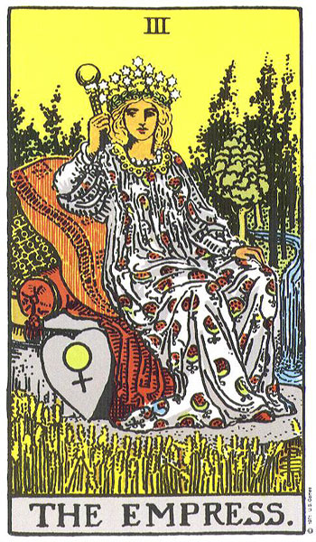 The Empress card