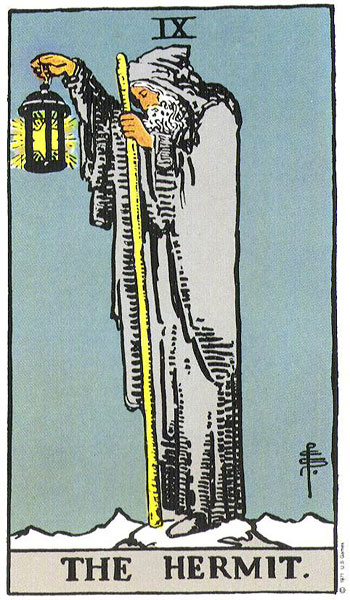 The Hermit card