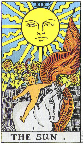 The Sun card