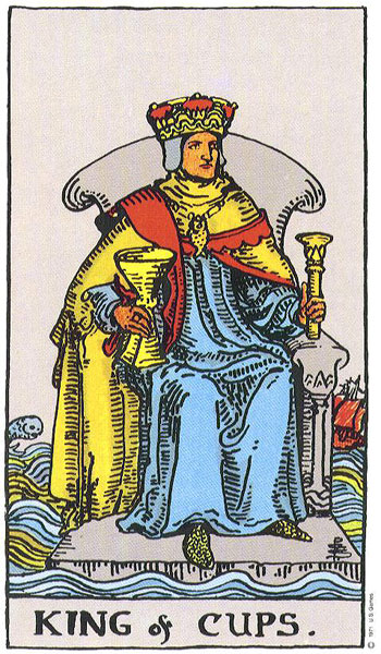 King of Cups card