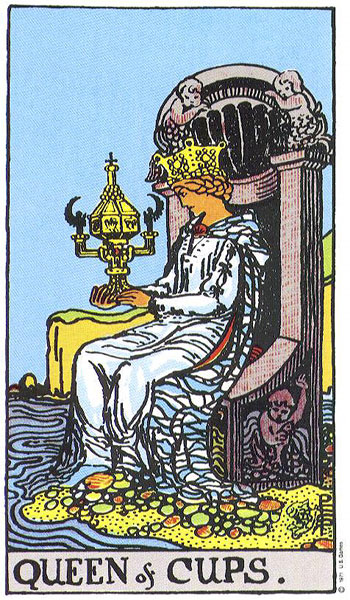 Queen of Cups card