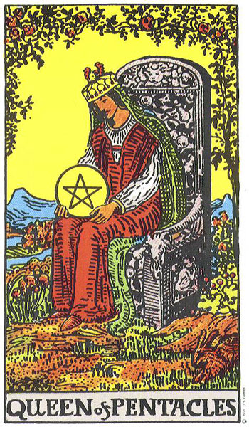 Queen of Pentacles card