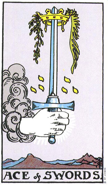Ace of Swords card