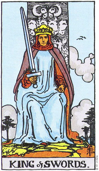 King of Swords card